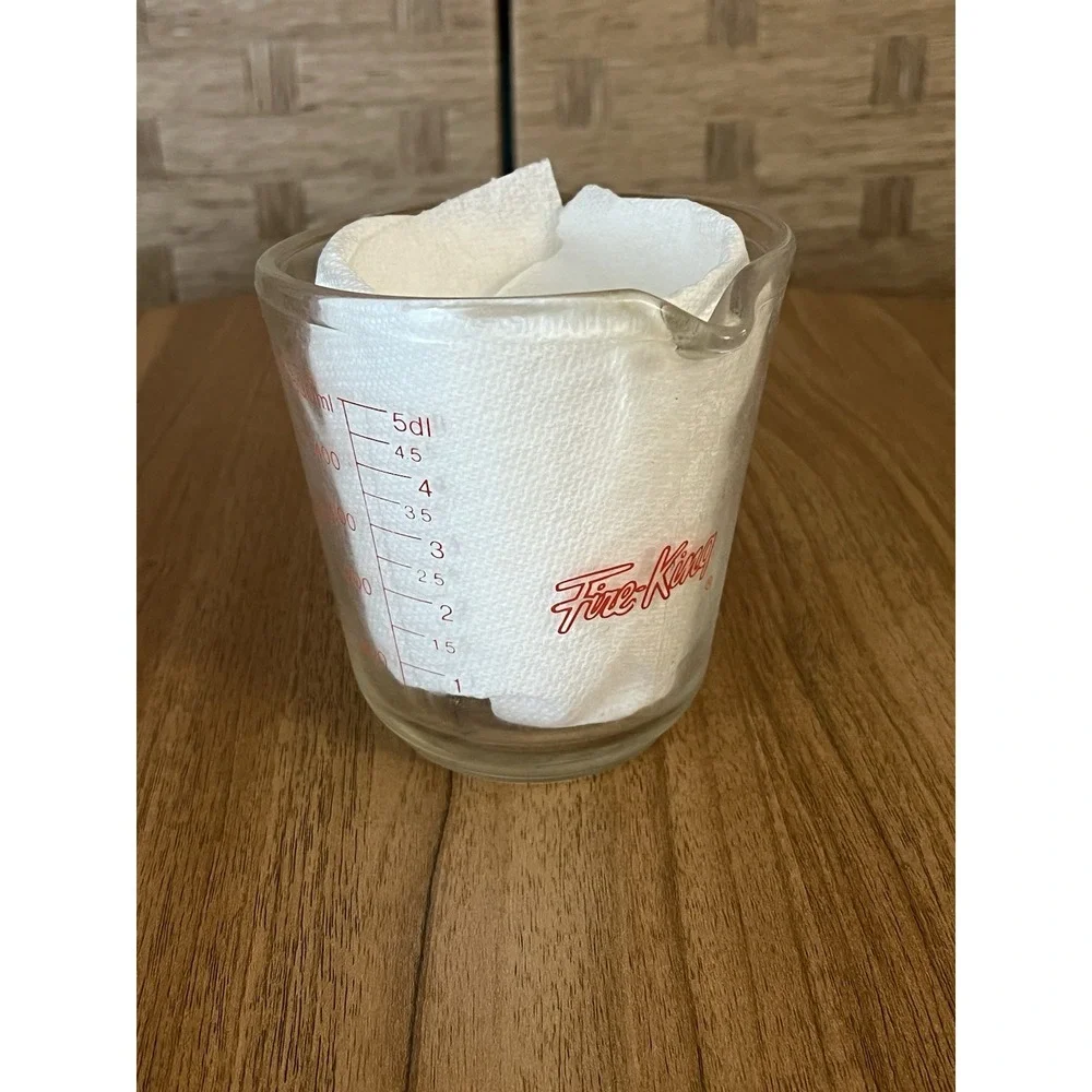 Anchor Hocking Fire King Vintage Glass Measuring Cup 2 cup 1 pint 16 oz Capacity